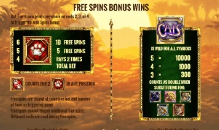 Cats Free Spins