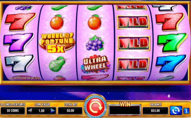 Wheel of Fortune Ultra 5 Reels Theme & Design