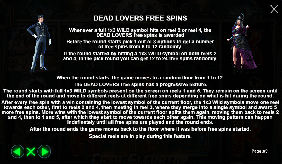 Cash Elevator Dead Lovers