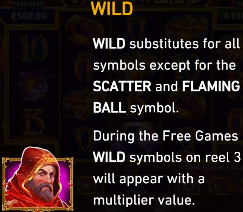 Fire Blaze Red Wizard Wild