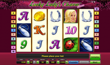 Lucky Lady's Charm Deluxe 10 Temă și Aspect
