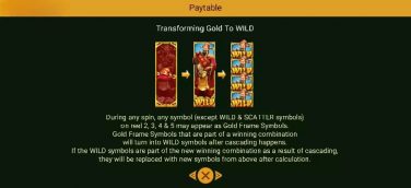 Caishen Maxways paytable