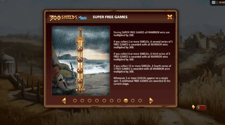 300 Shields Mighty Ways Super Rotiri Gratuite