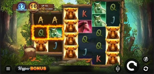 Blazing Bull Cash Quest Tema si Aspect